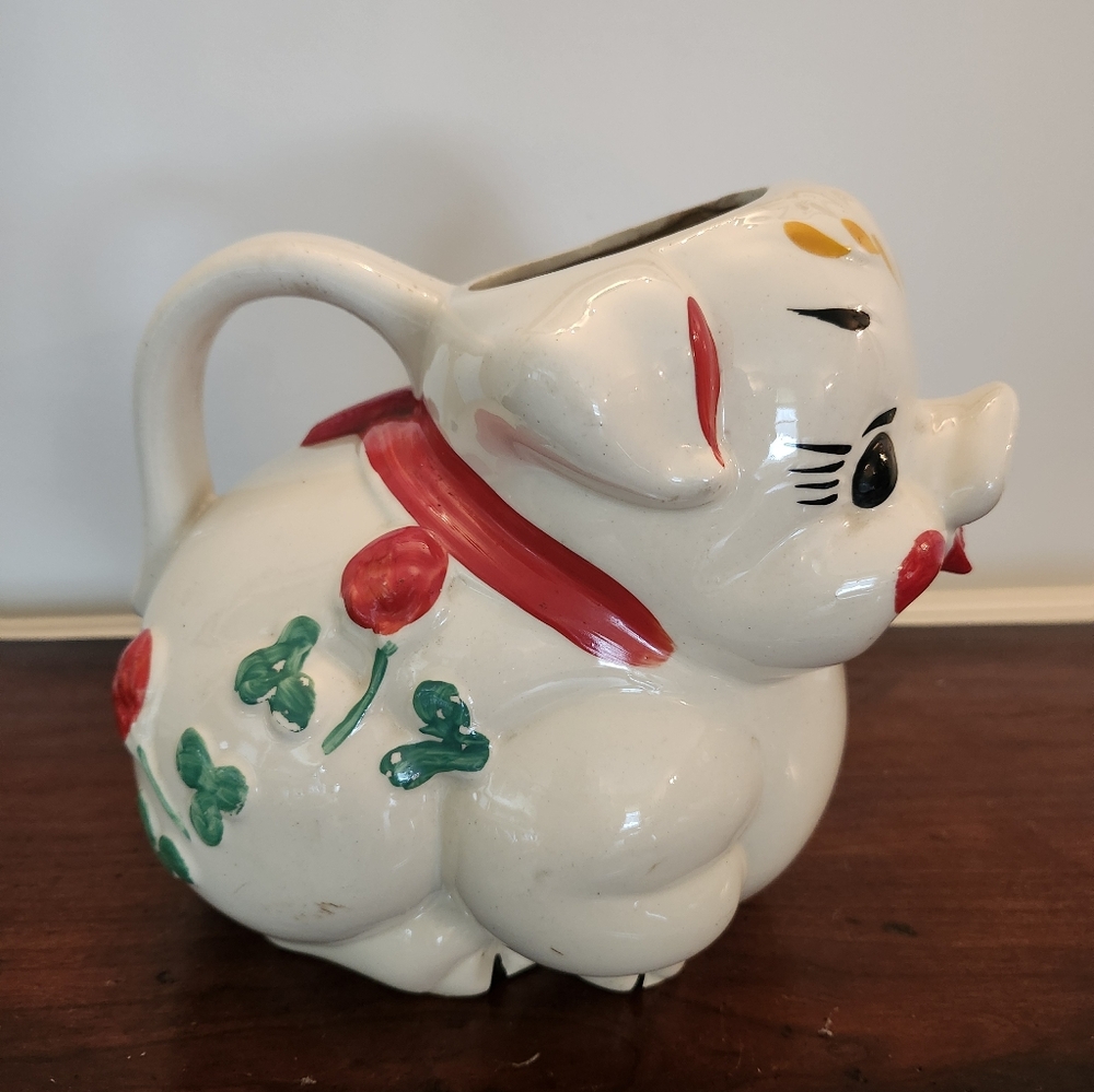 Vintage Shawnee Pig Pitcher 1950S